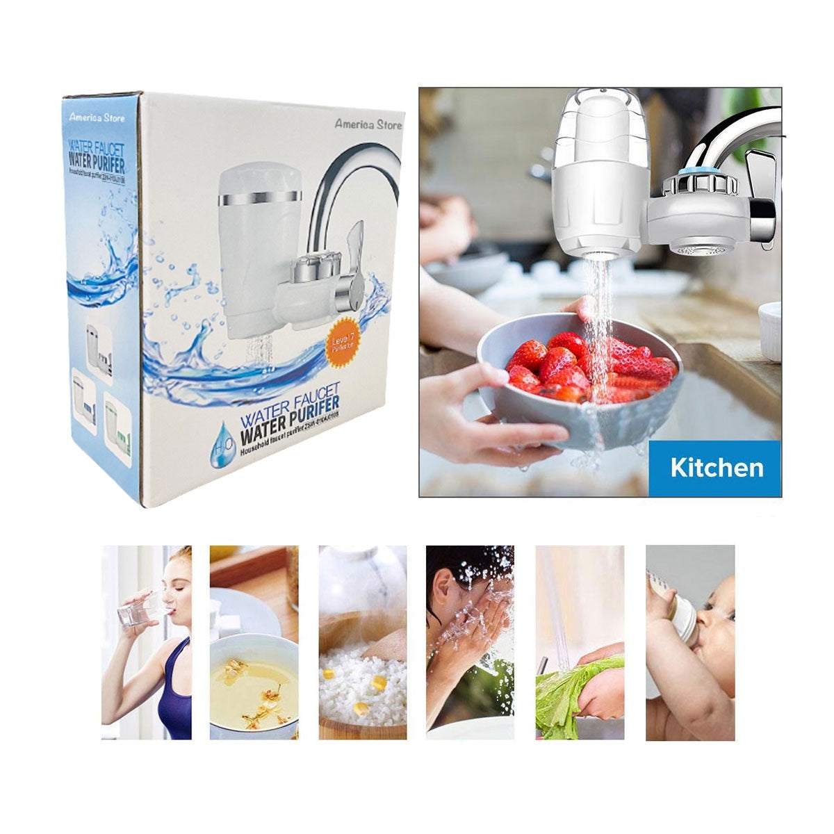 Filtro purificador de agua + Envío Gratis