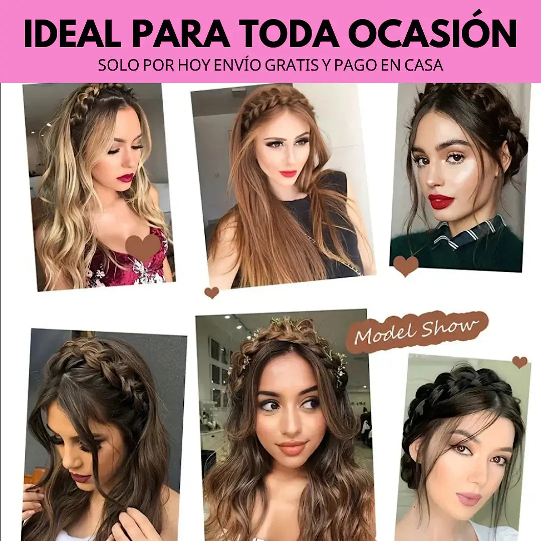 EXTENSIONES DIADEMA + ENVÍO GRÁTIS