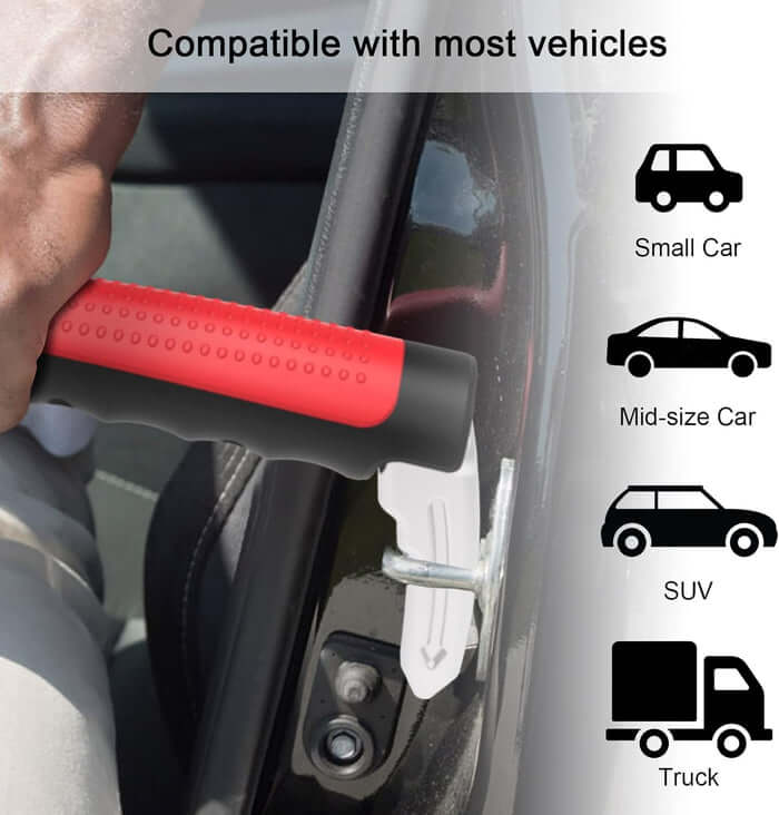 Manija de Apoyo 3 en 1 – Seguridad, Fuerza y Emergencia en tu Carro