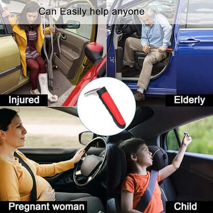 Manija de Apoyo 3 en 1 – Seguridad, Fuerza y Emergencia en tu Carro