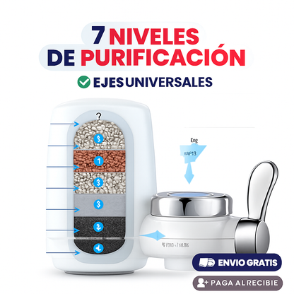 Filtro purificador de agua + Envío Gratis