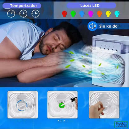 Ventilador Portatil 3 en 1 + Envío Gratis