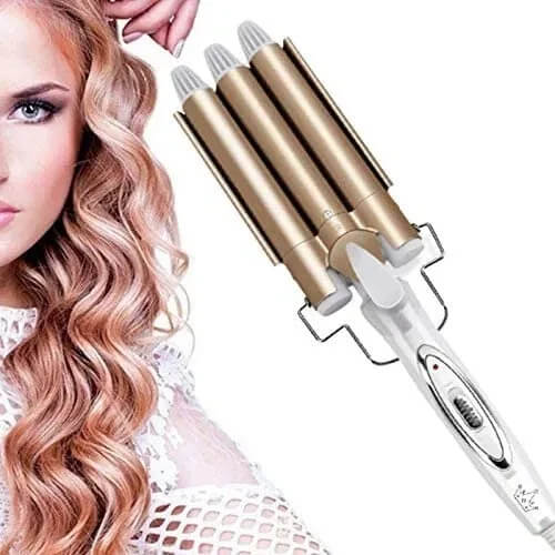 Pinza Onduladora Triple + Envío Grátis