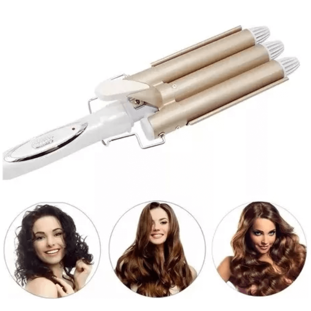 Pinza Onduladora Triple + Envío Grátis