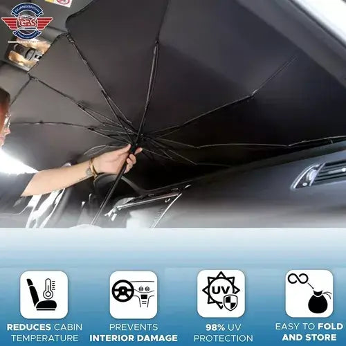 Sombrilla Protectora de Carro + Envío Gratis
